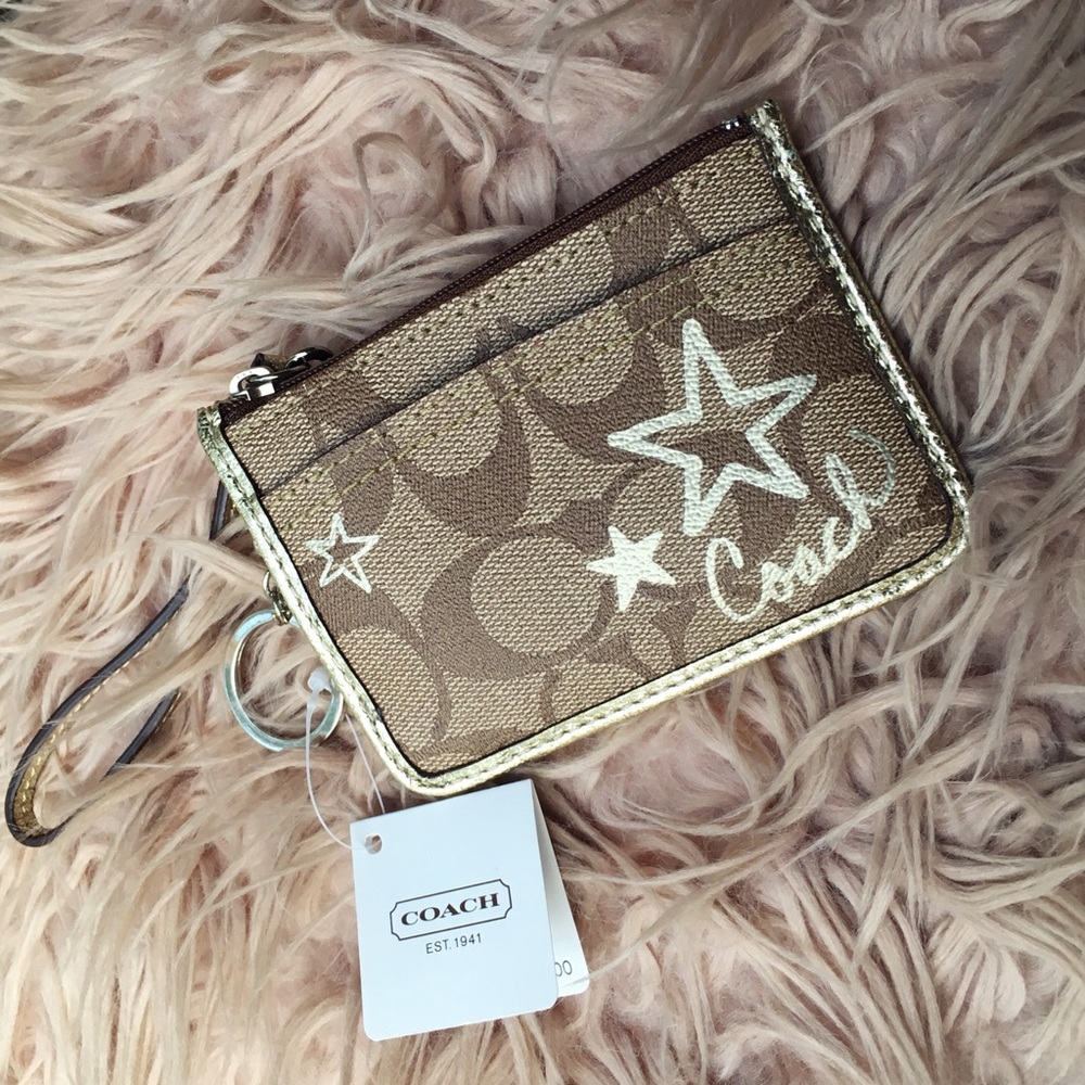 NWT Coach Wristlet